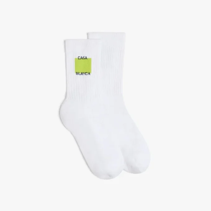 Acid Lime Logo Square Strømper Acid Lime Logo Square Strømper