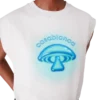Airbrush Mushroom ærmeløs T-shirt