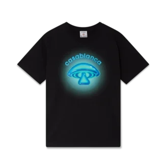 Airbrush Mushroom Logo T-shirt med korte shorts