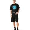 Airbrush Mushroom Logo T-shirt med korte shorts