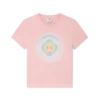 Airbrush Smiley Fitted Short Sleeve T-shirt