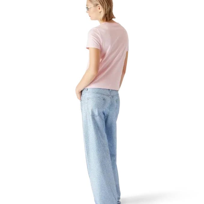 Airbrush Smiley Fitted Short Sleeve T-shirt