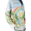 Aloha langærmet silke-skjorte