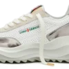Atlantis hvid & krom sneakers til kvinder