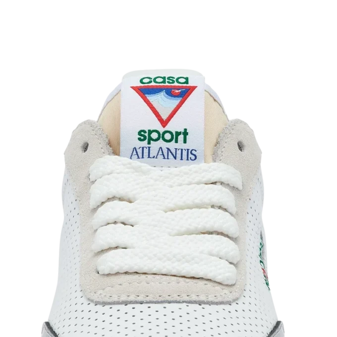 Atlantis hvid & krom sneakers til kvinder