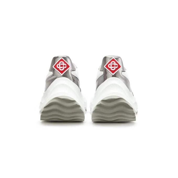 Atlantis hvid & krom sneakers til kvinder