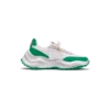 Atlantis hvid og tennisgrøn sneakers til kvinder