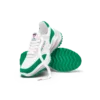 Atlantis hvid og tennisgrøn sneakers til kvinder