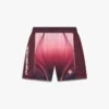 Aubergine-fodboldshorts med farveovergang