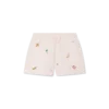 Badeshorts med broderet motiv