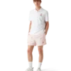 Badeshorts med broderet motiv