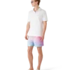 Badeshorts med gradientprint