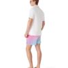 Badeshorts med gradientprint