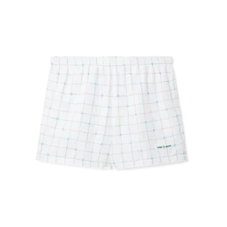 Badeshorts med tennismønster