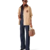 Beige arbejdsjakke