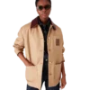 Beige arbejdsjakke