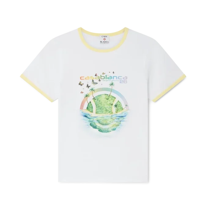 Beyond Destiny langærmet T-shirt med ringermønster på Shorts