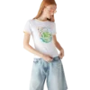 Beyond Destiny langærmet T-shirt med ringermønster på Shorts