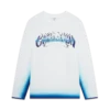Blå Fade langærmet T-shirt