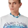 Blå Fade langærmet T-shirt