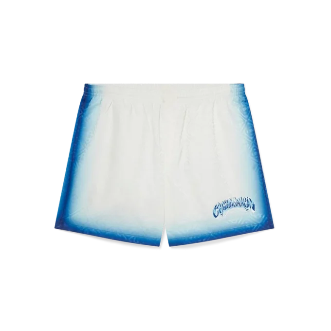 Blå Fade-shorts