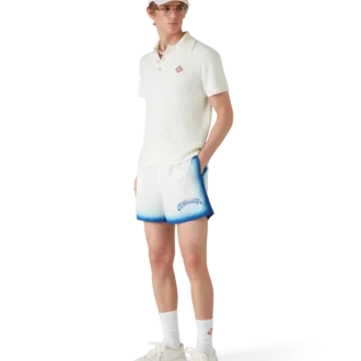 Blå Fade-shorts