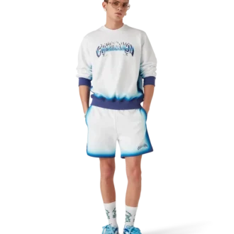Blå Fade-sweatshirt