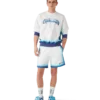 Blå Fade-sweatshorts Blå Fade-sweatshorts
