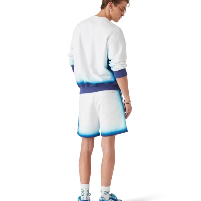 Blå Fade-sweatshorts Blå Fade-sweatshorts