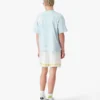 Blå tie-dye oversized CC Smile kortærmet T-shirt