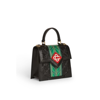 Black Laurel Mini Jeanne-taske
