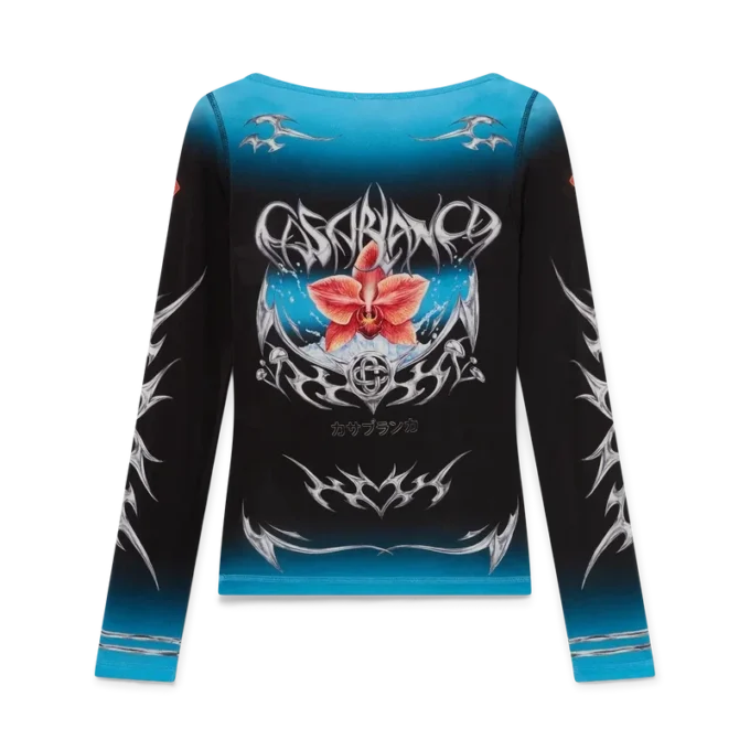 Blades Slinky Jersey langærmet top