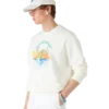 Blåt perlearmbånd med knuder