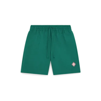 Bomuldsshorts med Monogram-jacquard