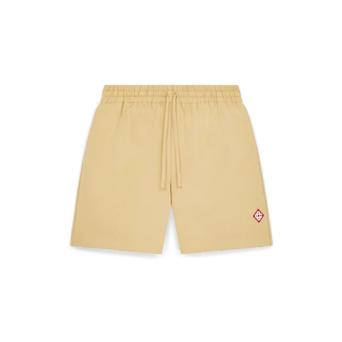 Bomuldsshorts med Monogram-jacquard Bomuldsshorts med Monogram-jacquard