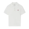 Bouclé-poloskjorte