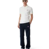 Bouclé-poloskjorte