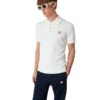 Bouclé-poloskjorte