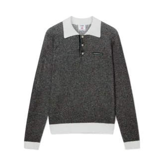 boucl stribet langaermet poloshirt 1 330x330 - Boucl&eacute;-stribet lang&aelig;rmet poloshirt