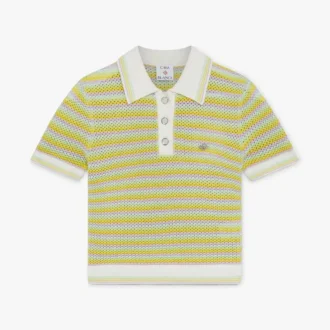 Bourgeois stribet poloshirt