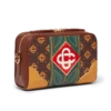 Brun Monogram-crossbody-taske Brun Monogram-crossbody-taske