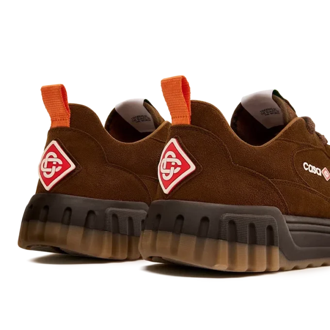 Brune Court Sneakers i ruskind til kvinder