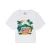 Casa Beach Wave Cropped T-shirt