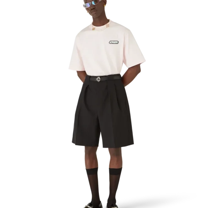 Casa Racing Oversized Shorts-T-shirt med korte ærmer