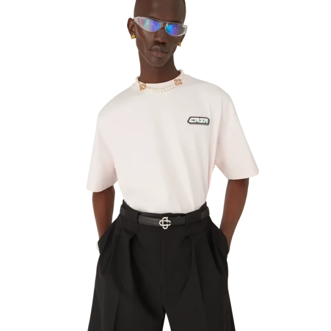 Casa Racing Oversized Shorts-T-shirt med korte ærmer