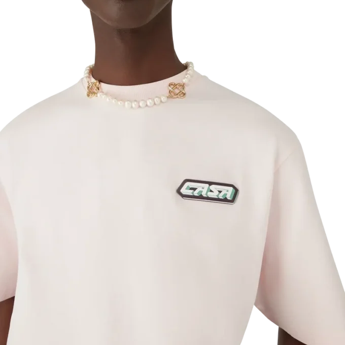 Casa Racing Oversized Shorts-T-shirt med korte ærmer