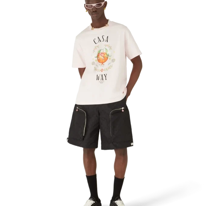 Casa Way Orange Mascot T-shirt med korte ærmer
