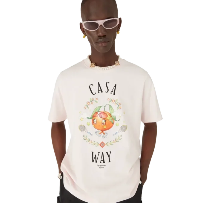 Casa Way Orange Mascot T-shirt med korte ærmer