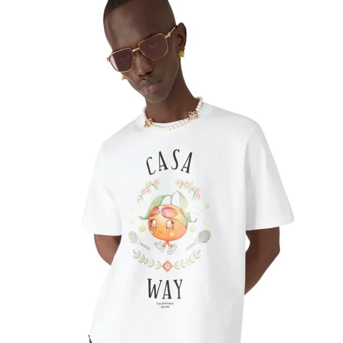 Casa Way Orange Mascot T-shirt med korte ærmer