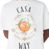 Casa Way Orange Mascot T-shirt med korte ærmer